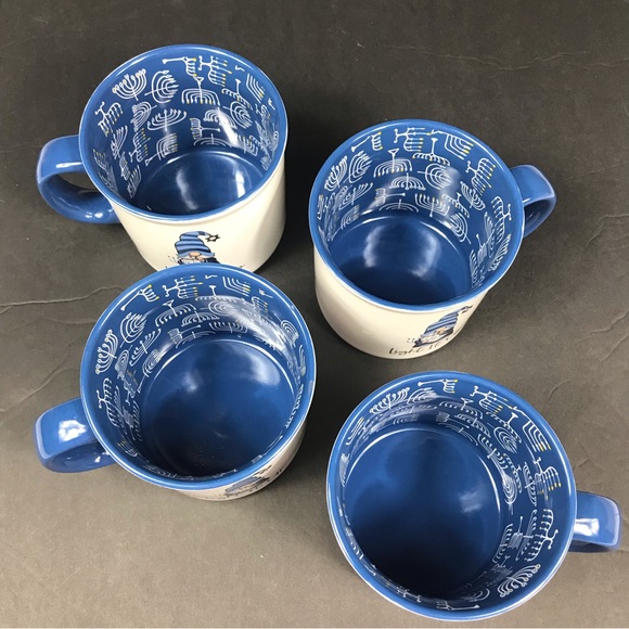Four Mugs Chanukah Hanukkah - Picture 8 of 8